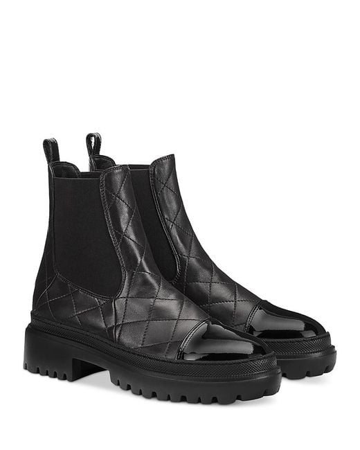 Agl Attilio Giusti Leombruni Women's Black Mary Beat Chelsea Boots