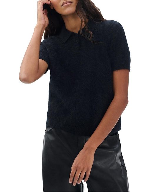 Rag & Bone Women's Blue Jada Brushed Cashmere Sweater