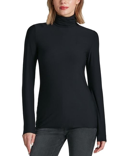 Commando Black Butter Long Sleeve Turtleneck Top