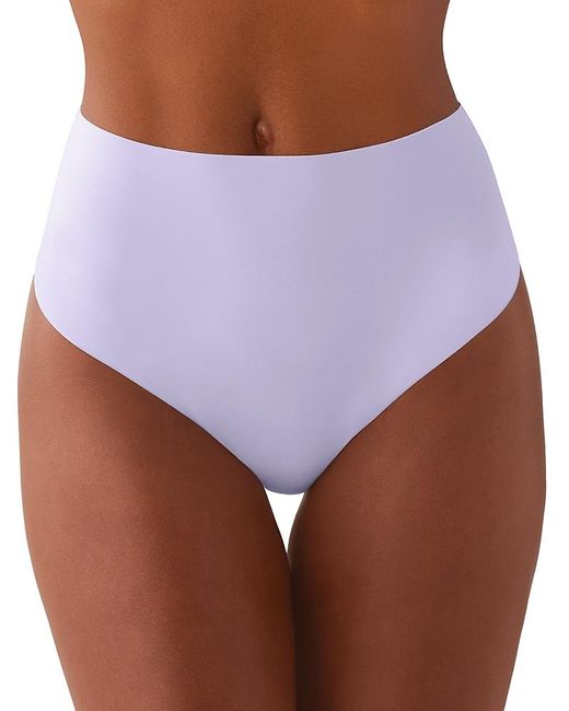 B.tempt'd Purple B. Tempt'D By Wacoal B. Bare Hi Waist Thong