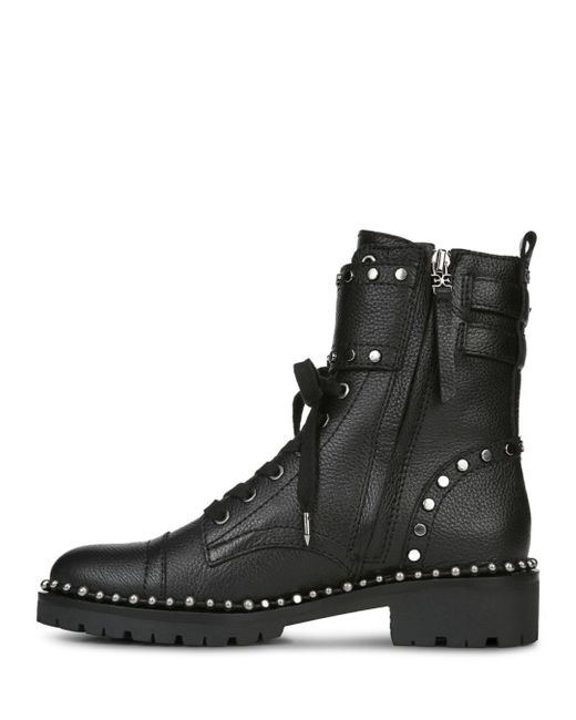 sam edelman studded combat boots