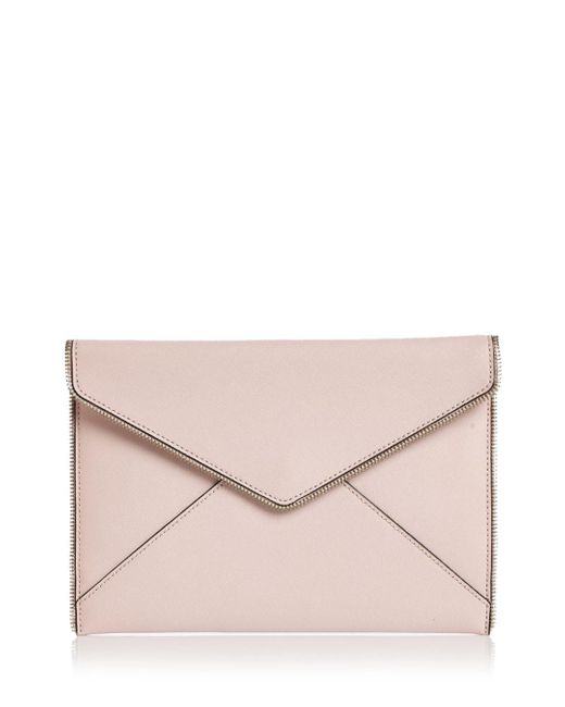 rebecca minkoff white clutch