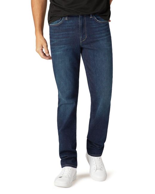 Joe's Jeans Blue The Brixton Slim Straight Fit Jeans In Knoll for men