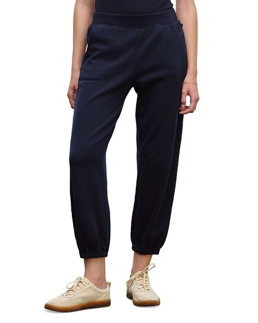 Velvet By Graham Spencer Women's Blue Zuma Jogger Sweatpants
