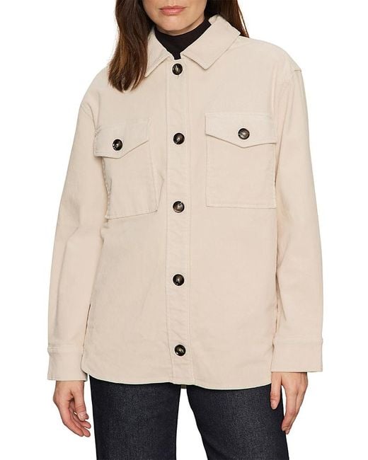 Sanctuary Natural The Corduroy Shacket