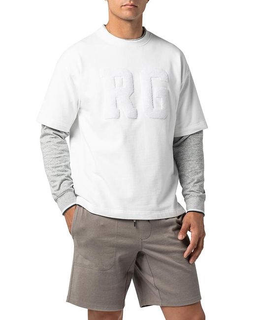 Rodd & Gunn Gray Grahams Beach Relaxed Fleece Tee for men