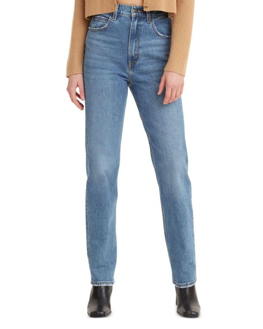 Levi's 70s High Rise Slim Straight Leg Jeans In Sonoma in Blue | Lyst