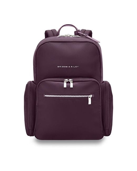 Briggs & Riley Purple Rhapsody Medium Backpack