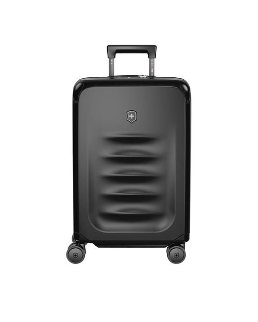 Victorinox Black Swiss Army Spectra 3.0 Frequent Flyer Plus Expandable Carry On Spinner Suitcase