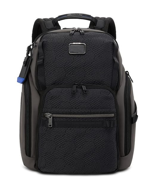 Tumi Black Search Backpack for men