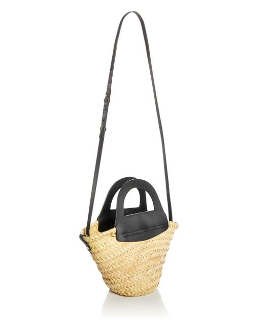 Taupe Cabas Straw Tote by Hereu for $20