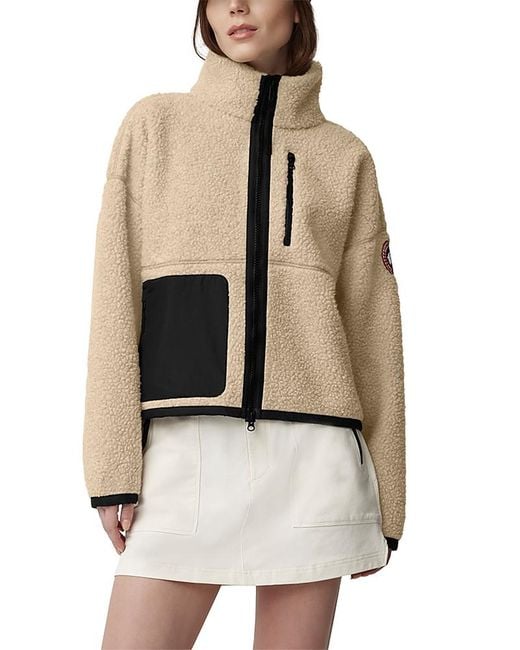 Canada Goose Natural Simcoe Fleece Jacket