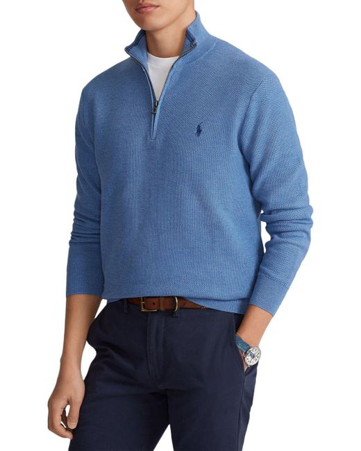 polo quarter zip