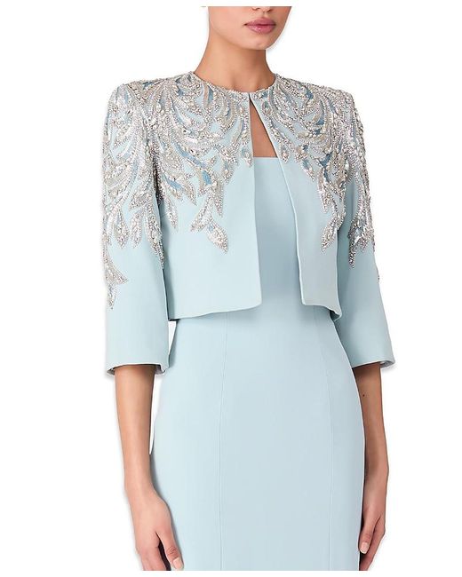 Jenny Packham Blue Versalilles Jacket