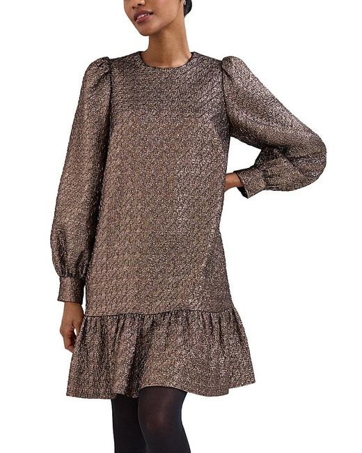Phase Eight Brown Frances Shift Dress