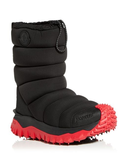 Moncler Après Trail High Quilted Cold Weather Boots in Black for Men | Lyst