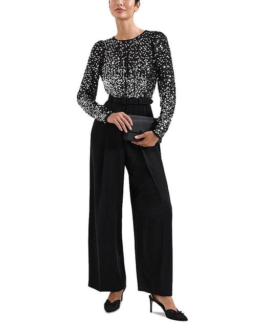 Phase Eight Black Shio Jumpsuit