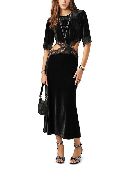 Ba&sh Black Velae Dress