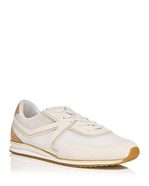 Rag & Bone White Retro Trainer Sneakers
