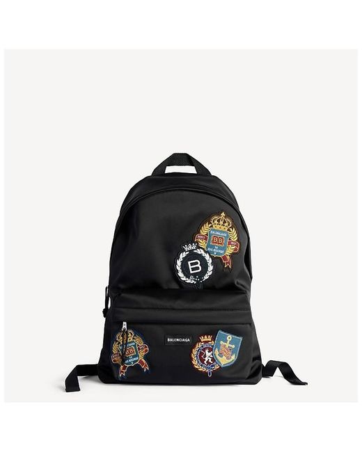 Balenciaga Black Explorer Backpack