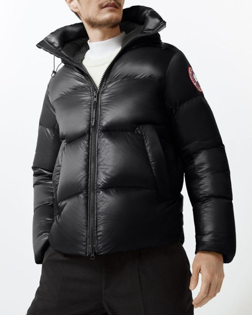 Canada Goose Goose Crofton Packable Puffer Down Jacket in Black for Men ...