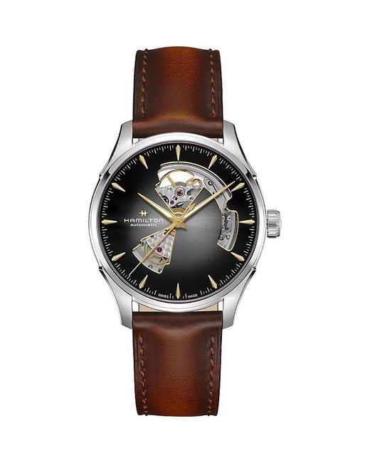 Hamilton Multicolor Jazzmaster Open Heart Automatic Watch, 40Mm