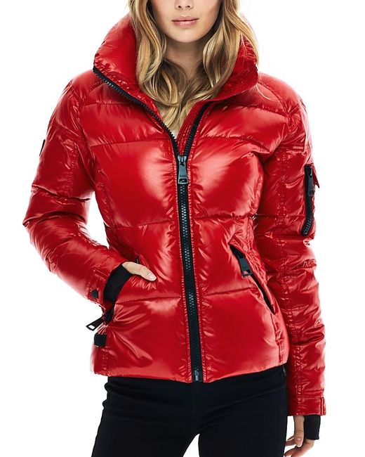 Sam. Red Freestyle Down Jacket