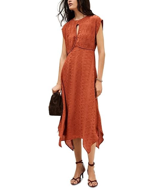 Ba&sh Red Inaia Dress