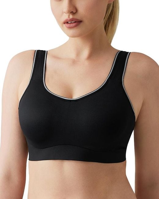 Wacoal Black Sydney Sport Underwire Bra