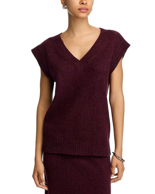 Steve Madden Purple Remy Sweater Vest