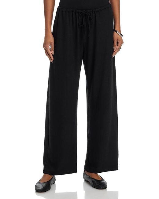 Leset Black Lauren Drawstring Pants