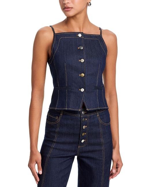 Cinq À Sept Blue Sloane Top