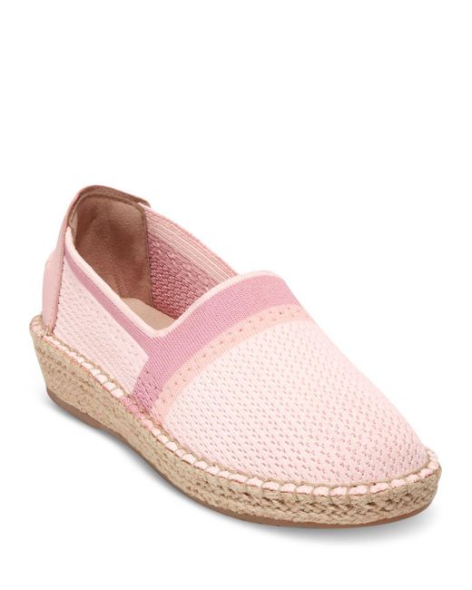cole haan pink flats