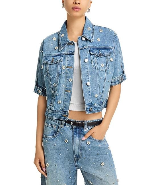 Steve Madden Blue Blu Denim Jacket