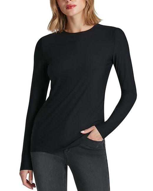 Commando Black Long Sleeve Crewneck Top