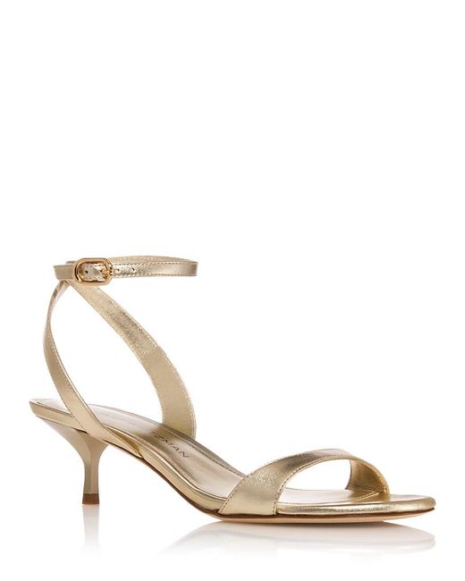 Stuart Weitzman Metallic Kellie 50 Sandals