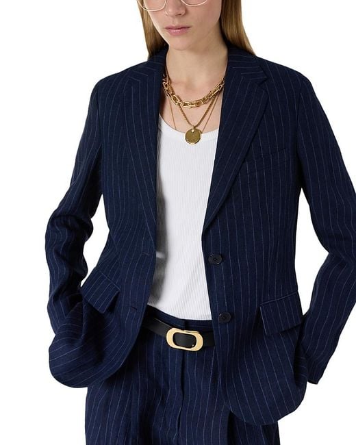 Gerard Darel Blue Taeva Jacket