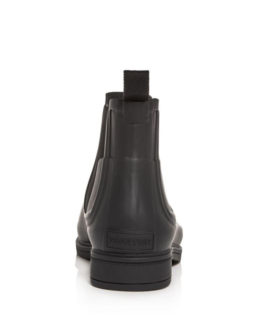 hunter chelsea rain boots mens