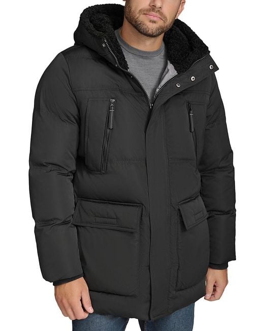 Andrew Marc Black Mackay Jacket for men