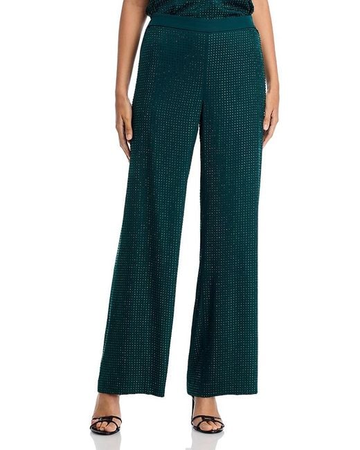 Emanuel Ungaro Green Poppi Pants