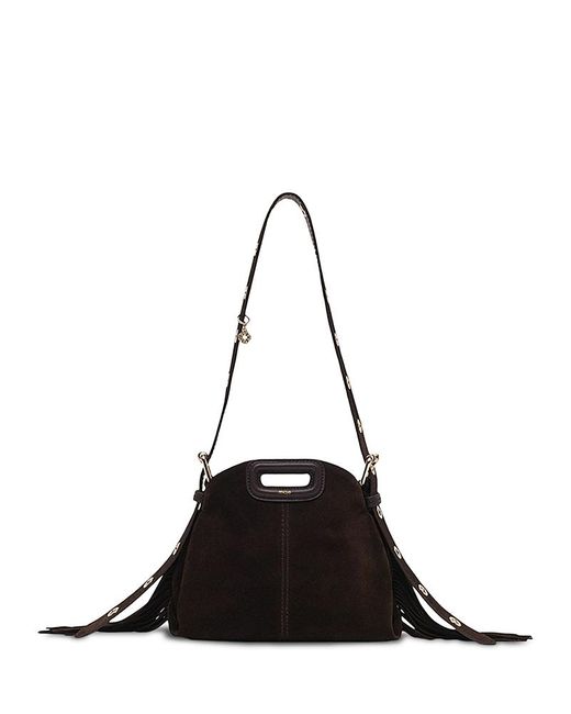 Maje Black Miss M Crossbody Bag