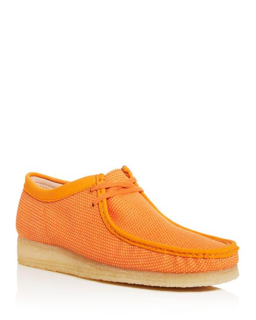 clarks wallabee woven multicolor boot