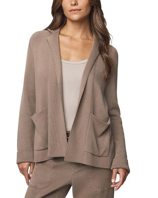Splendid Brown Estelle Open Front Jacket