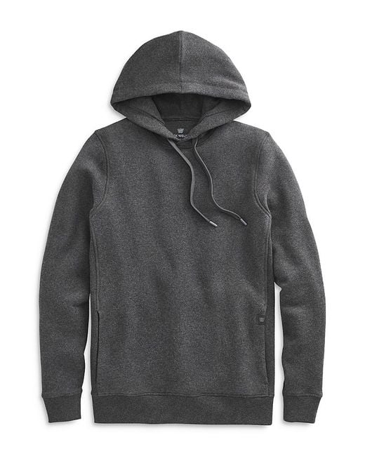 Mack Weldon Gray Ace Pullover Hoodie for men
