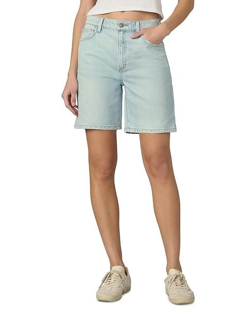 Joe's Jeans Blue The Joey Denim Shorts