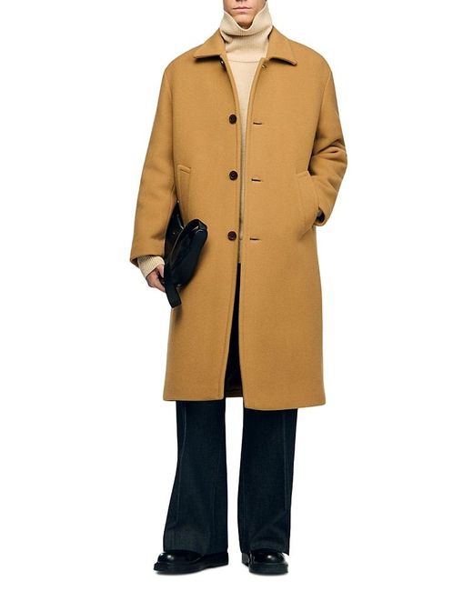 Sandro Natural Alain Coat for men