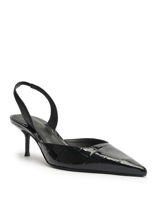 SCHUTZ SHOES Paola Mid Heel Pumps in Black Lyst UK