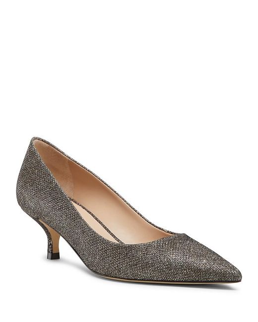 Stuart Weitzman Gray Power 50 Pumps