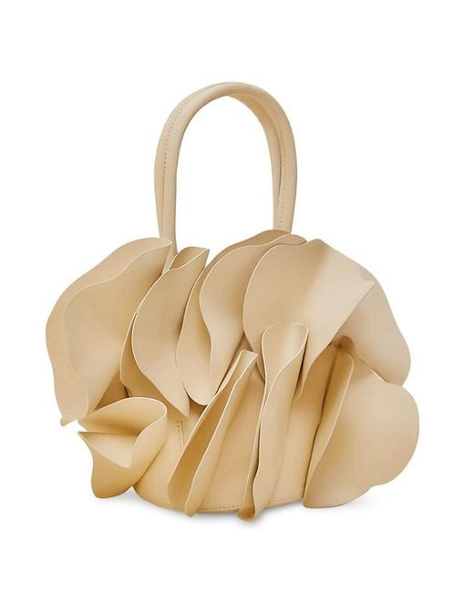 Farm Rio Natural Leather Flower Bag