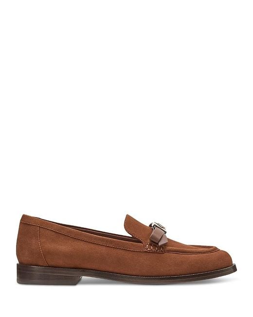 Kate Spade Brown Deco Bow Loafer